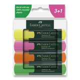 Zvýrazňovač Faber-Castell TEXTLINER 48 4 barvy