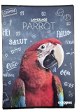 Sešit  A4 linkovaný Animal papoušek