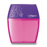 Ořezávátko Maped Shaker s odpadní nádobkou 2 otvory fialové