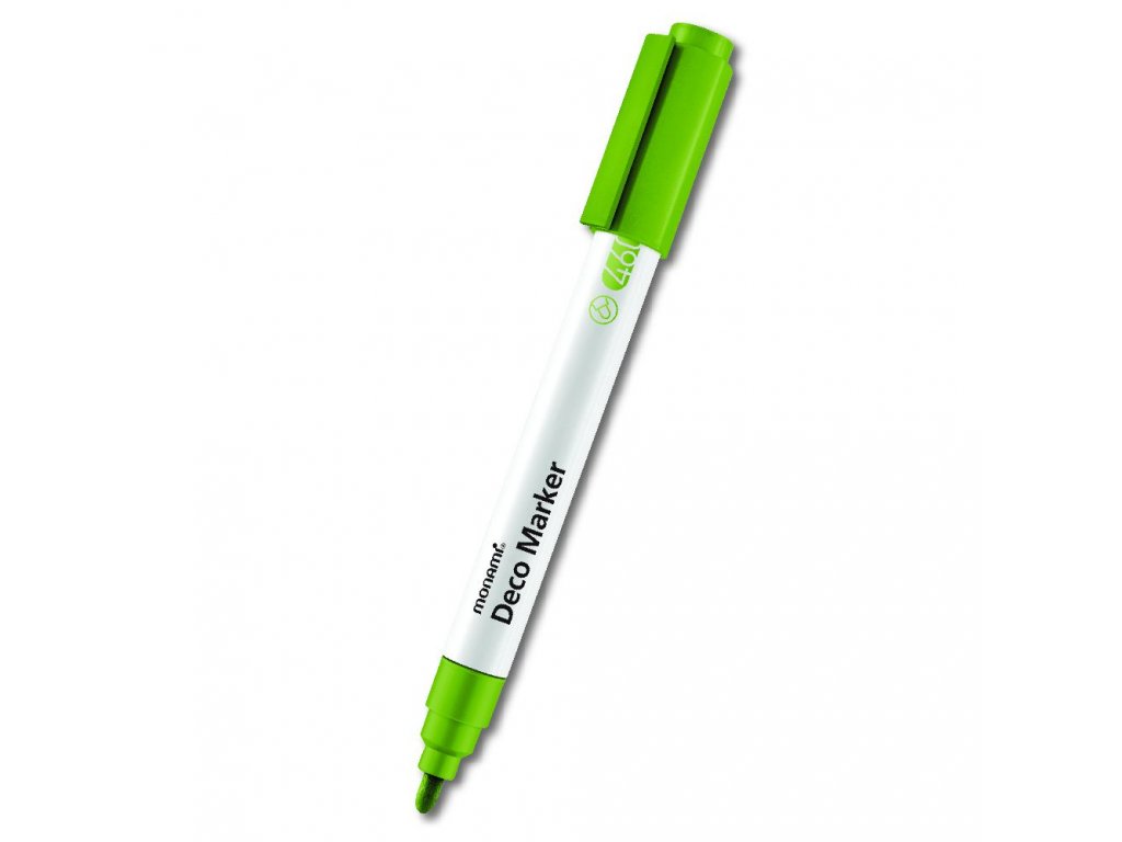 Popisovač Monami Deco Marker 460 Světle zelená