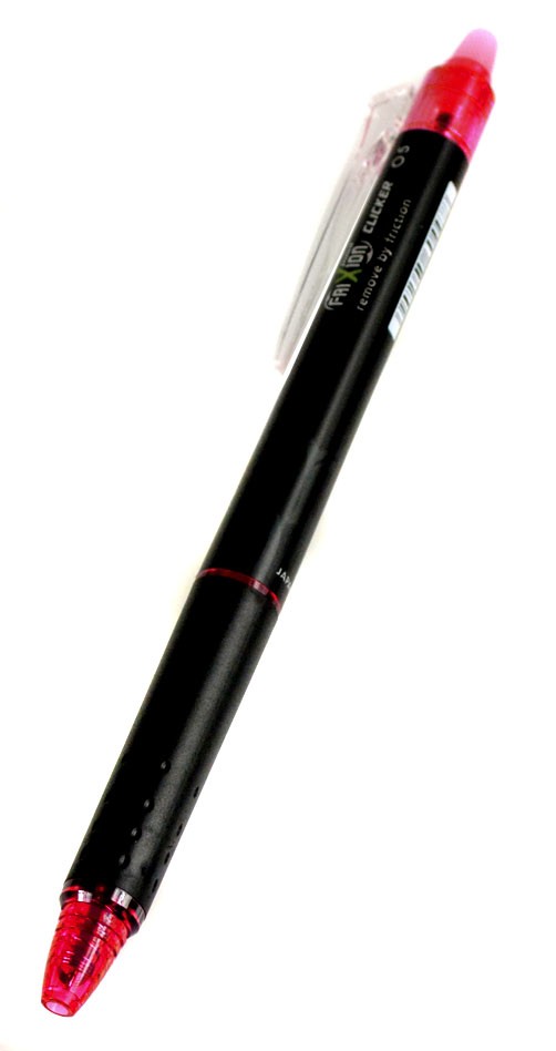 Pilot FriXion Clicker R  0,5 - roller červený