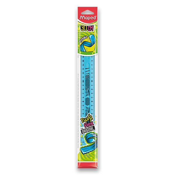 Pravítko Maped TWIST'N FLEX 30 cm modré