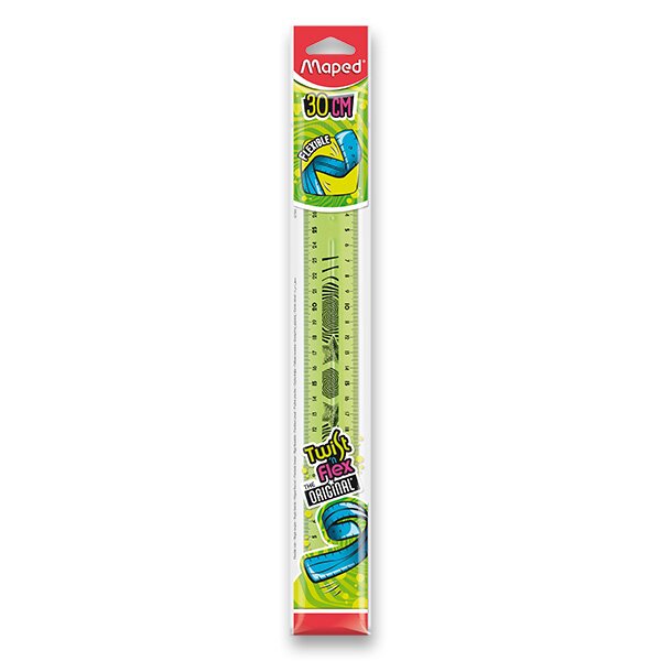 Pravítko Maped TWIST'N FLEX 30 cm zelené