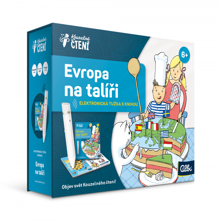 ALBI tužka 2.0 a kniha Evropa na talíři