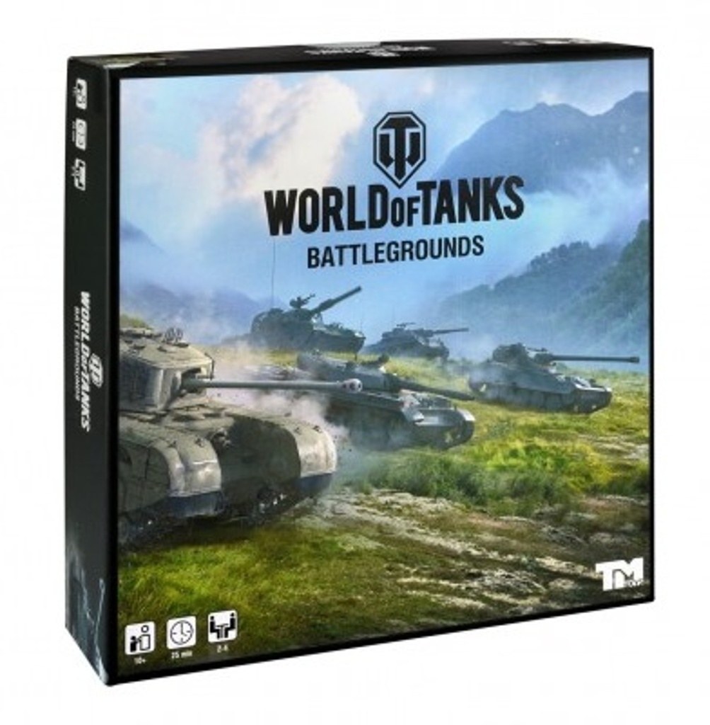 World of Tanks desková společenská hra v krabici