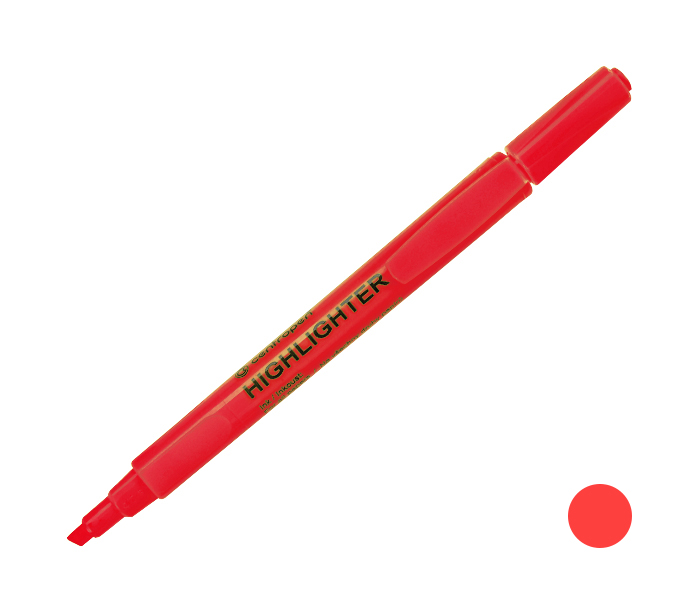 Zvýrazňovač Centropen 8722 červebý