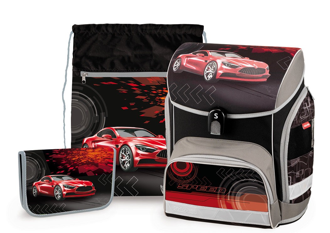 Školní set Stil Red Speed - 3dílný