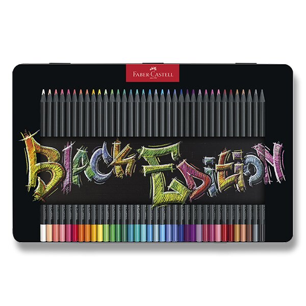 PASTELKY FABER-CASTELL BLACK EDITION - 36 BAREV