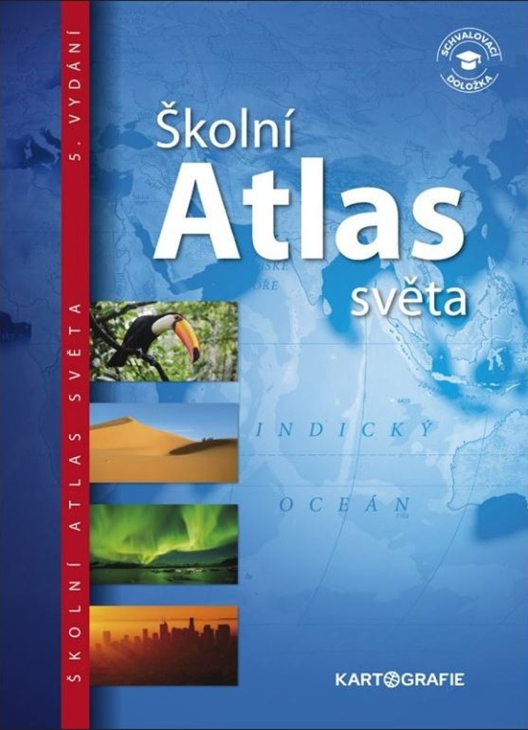 Školní atlas světa Kartografie