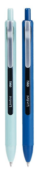 Gelové pero Deli EG86-BL modré