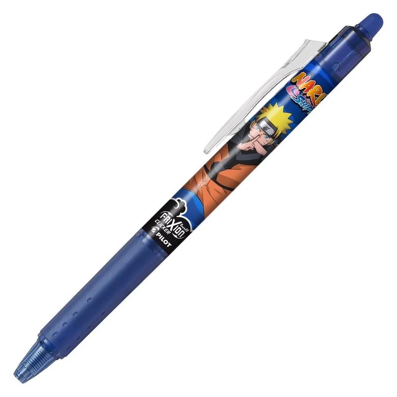 Roller FriXion Clicker Naruto - 0.7 - modrá - limitovaná edice