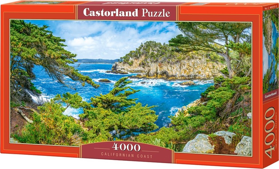 Puzzle Kalifornské pobřeží 4000 dílků