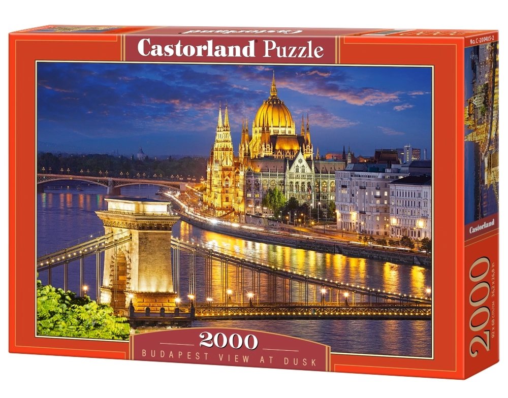 Puzzle Budapešť 2000 dílků