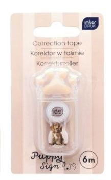 Korekční strojek  INTERDRUK Puppy Sign oranžový