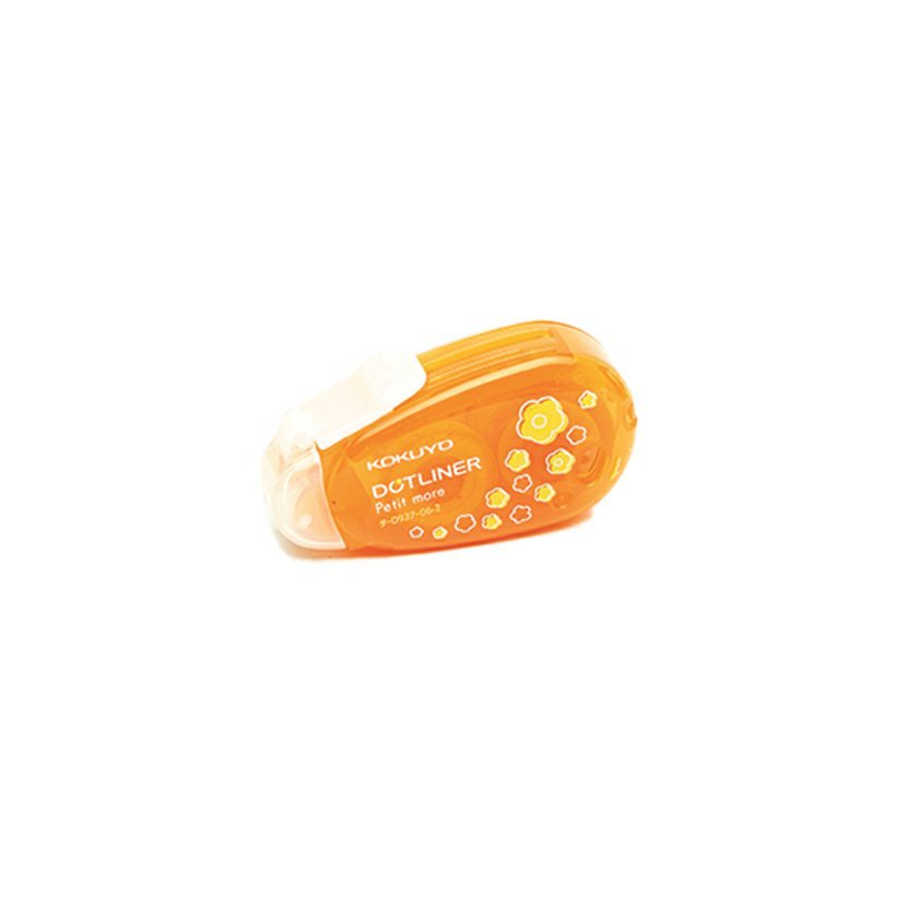 Lepicí strojek Kokuyo 6 mm x 10 m oranžový