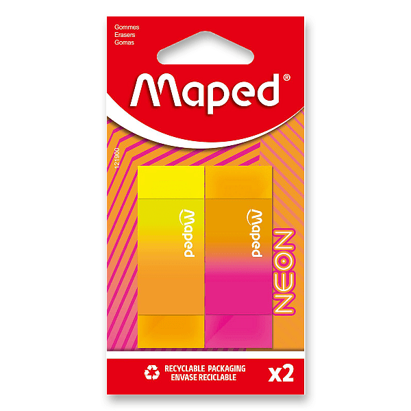 Pryž (guma) Maped NEON 2 ks