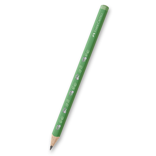 Grafitová tužka Faber-Castell JUMBO Dinosaurus - HB, zelená