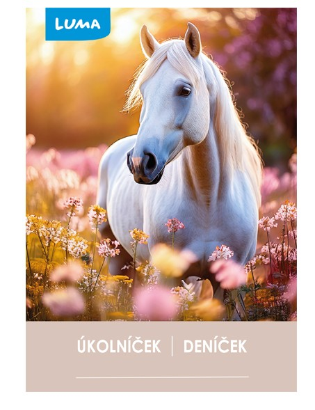 Úkolníček A5 LUMA kůň