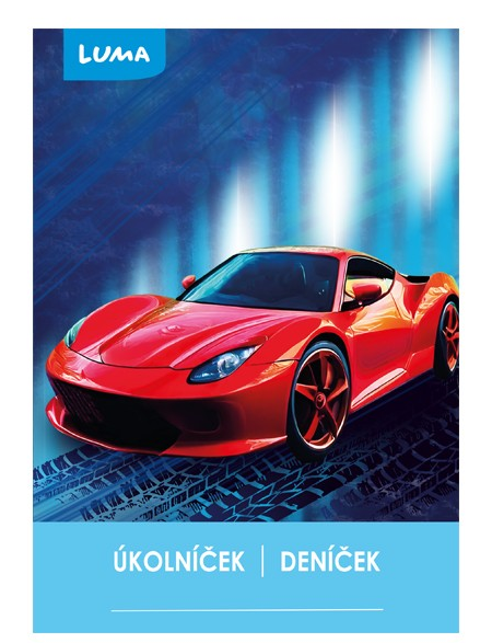 Úkolníček A5 LUMA auto