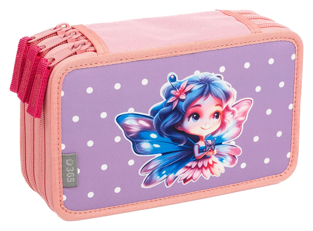 Školní třípatrový penál Fairy