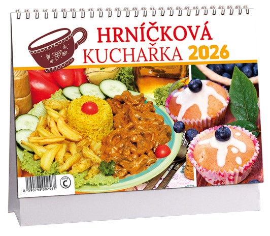 Stolní kalendář týdenní 2026 Hrníčková kuchařka