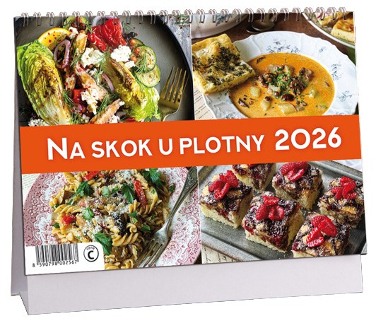 Stolní kalendář týdenní 2026 Na skok u plotny