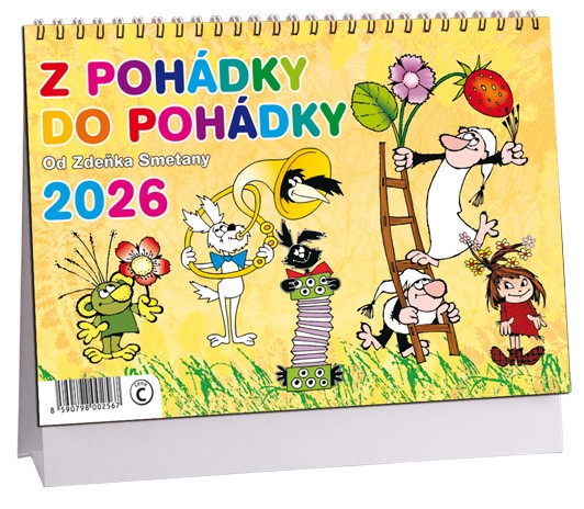 Stolní kalendář týdenní 2026 Z pohádky do pohádky