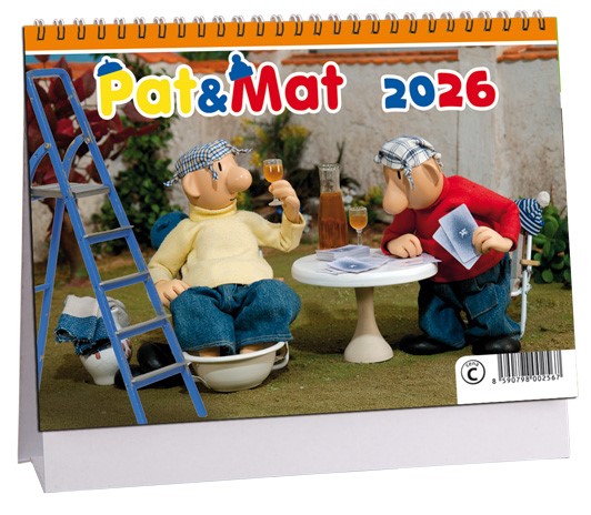 Stolní kalendář týdenní 2026 Pat a Mat