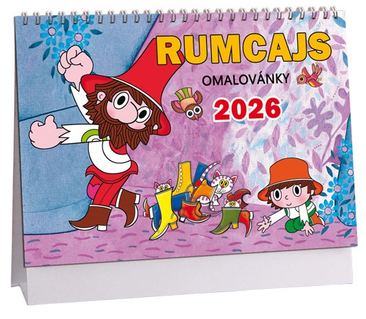 Stolní kalendář týdenní 2026 Rumcajs