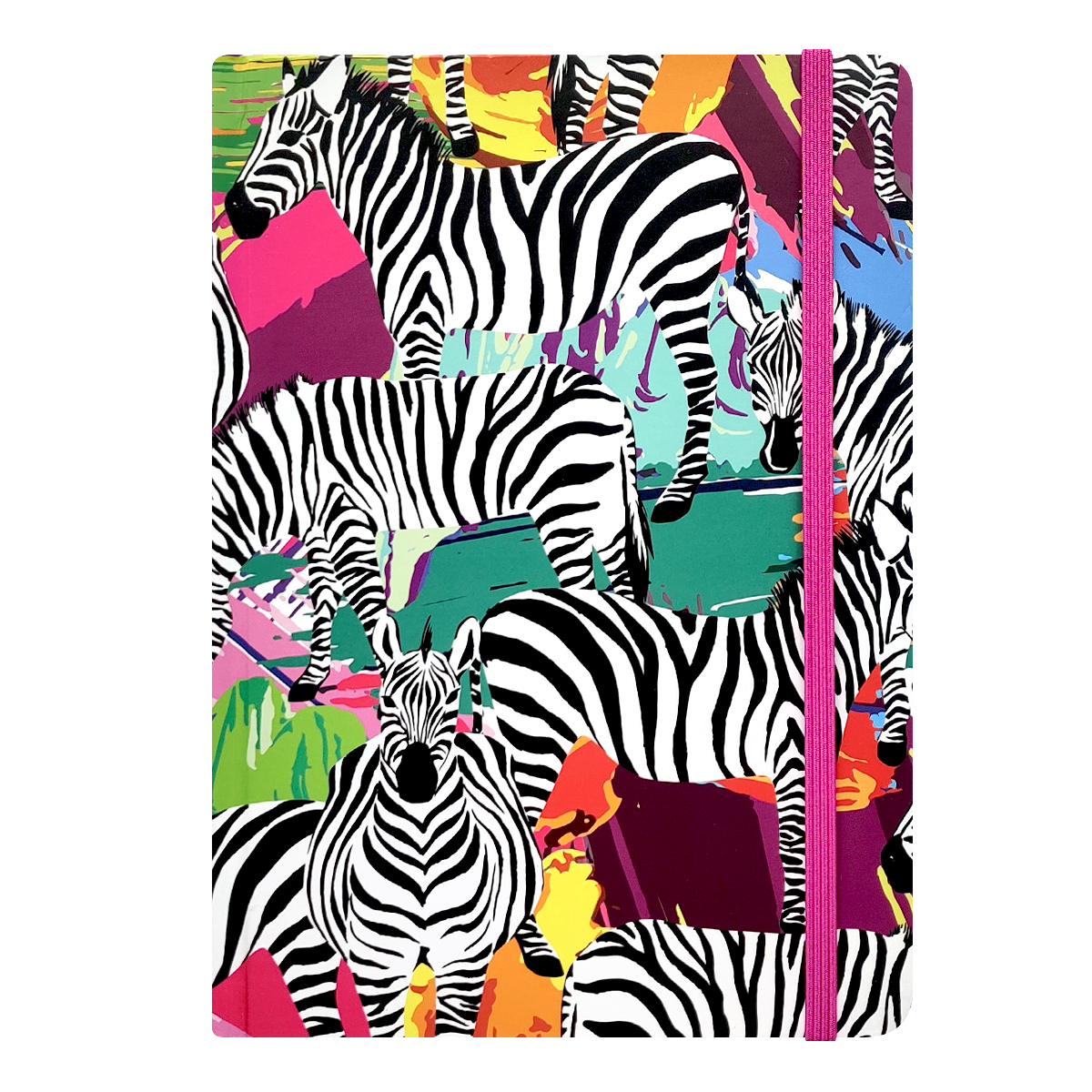 Zápisník Spoko Creative, A5, 75 g, 96 stránek, linkovaný - zebra