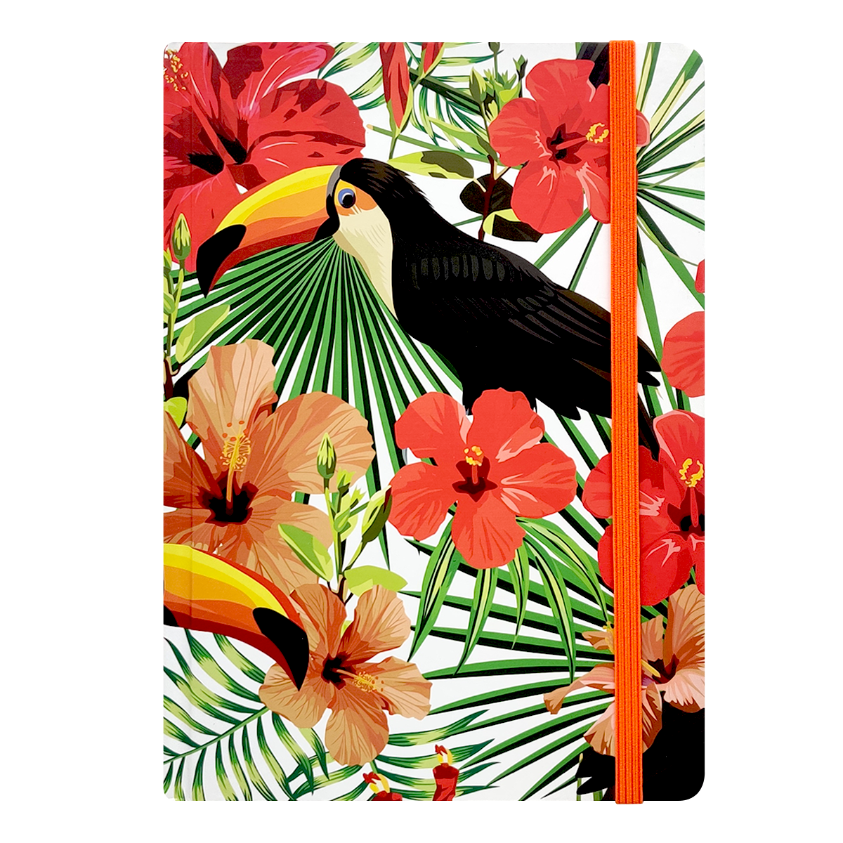 Zápisník Spoko Creative, A5, 75 g, 96 stránek, linkovaný - tukan