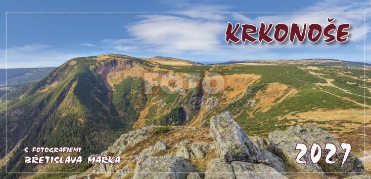 Krkonoše 2027 - stolní kalendář