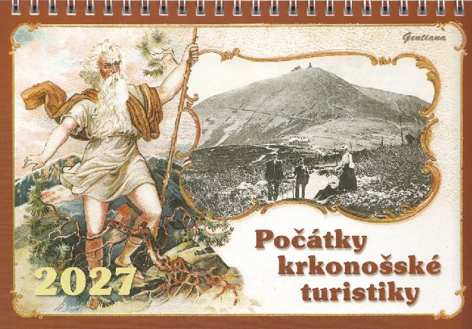 Počátky krkonošské turistiky 2027 - stolní kalendář