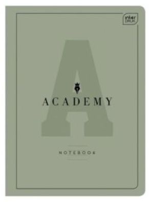Sešit 564, A5, linkovaný, 60 listů ACADEMY zelený