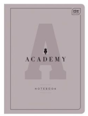 Sešit 564, A5, linkovaný, 60 listů ACADEMY hnědý