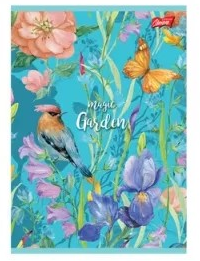 Sešit 564, A5, linkovaný, 60 listů Magic Garden