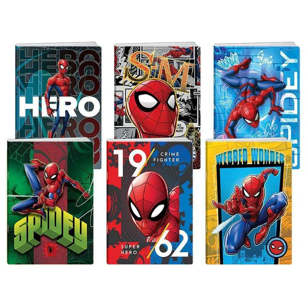 Sešit A4 SPIDERMAN linkovaný, 50 listů SPIDEY