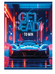 Sešit 545, A5, čtvereček 52 listů Get Ready