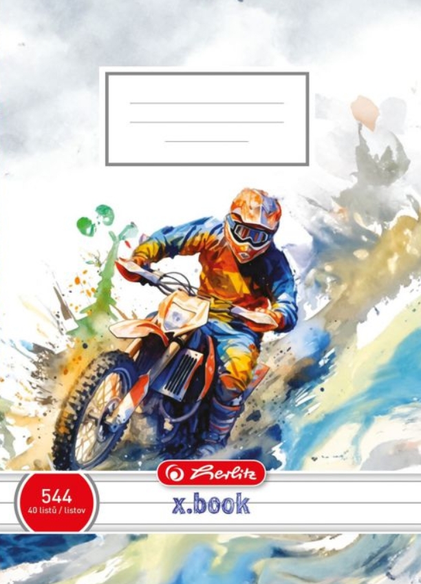 Sešit 544 Herlitz moto