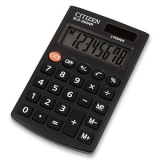 Kapesní kalkulátor CITIZEN SLD-200NR
