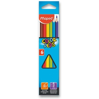 Pastelky Maped Color'Peps 6 barev