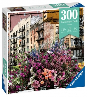 Ravensburger Puzzle - Květiny v New Yorku 300 dílků