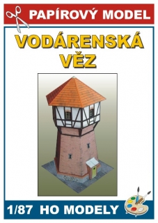 Papírový model Vodárenská věž