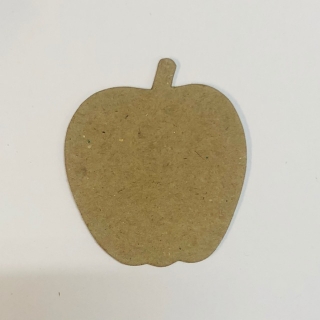Výsek z kartonu - jablko
