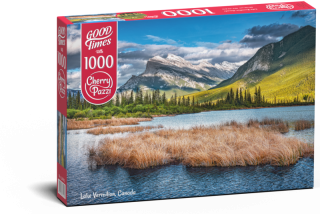 Puzzle 1000 dílků - Lake Vermilion, Banff National Park, Canada