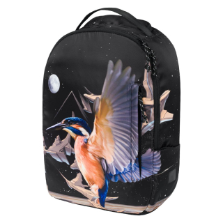 Školní batoh eARTh - Kingfisher by Caer8th