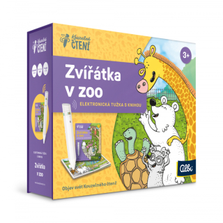 ALBI tužka 2.0 s knihou Zvířátka v ZOO