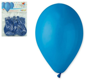 Balónky OBYČ. 10 ks modré