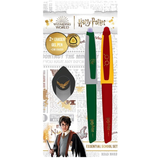 Gumovací pera v setu Harry Potter 2 ks + guma