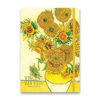 Blok Shkolyaryk Sketch & Note Art A5 tečkovaný van Gogh